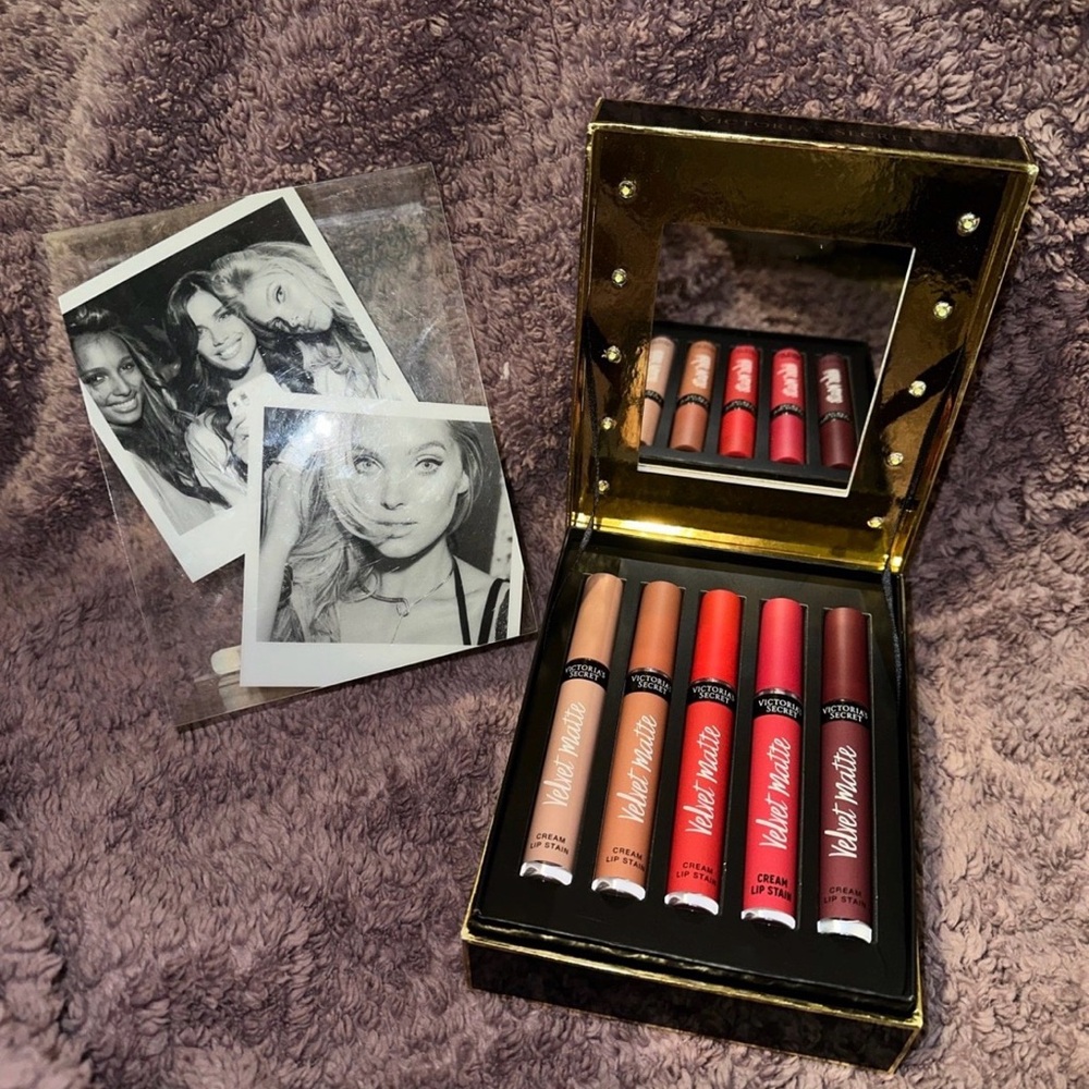 Victoria's Secret Velvet Matte Lipstick Collection - Nude, Red, Pink
